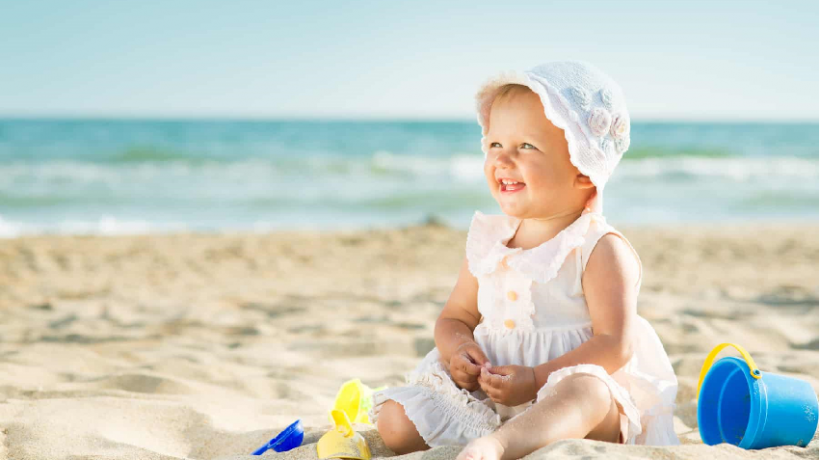 5 tips to take care of children’s skin in summer