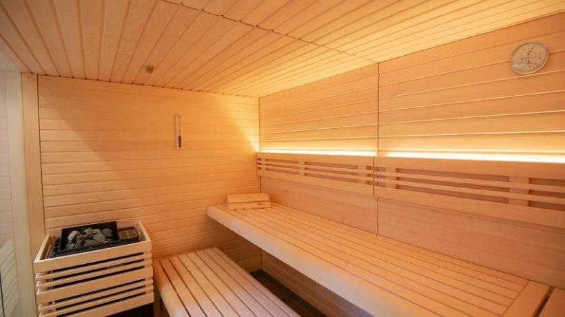Rules to follow before using the indoor sauna
